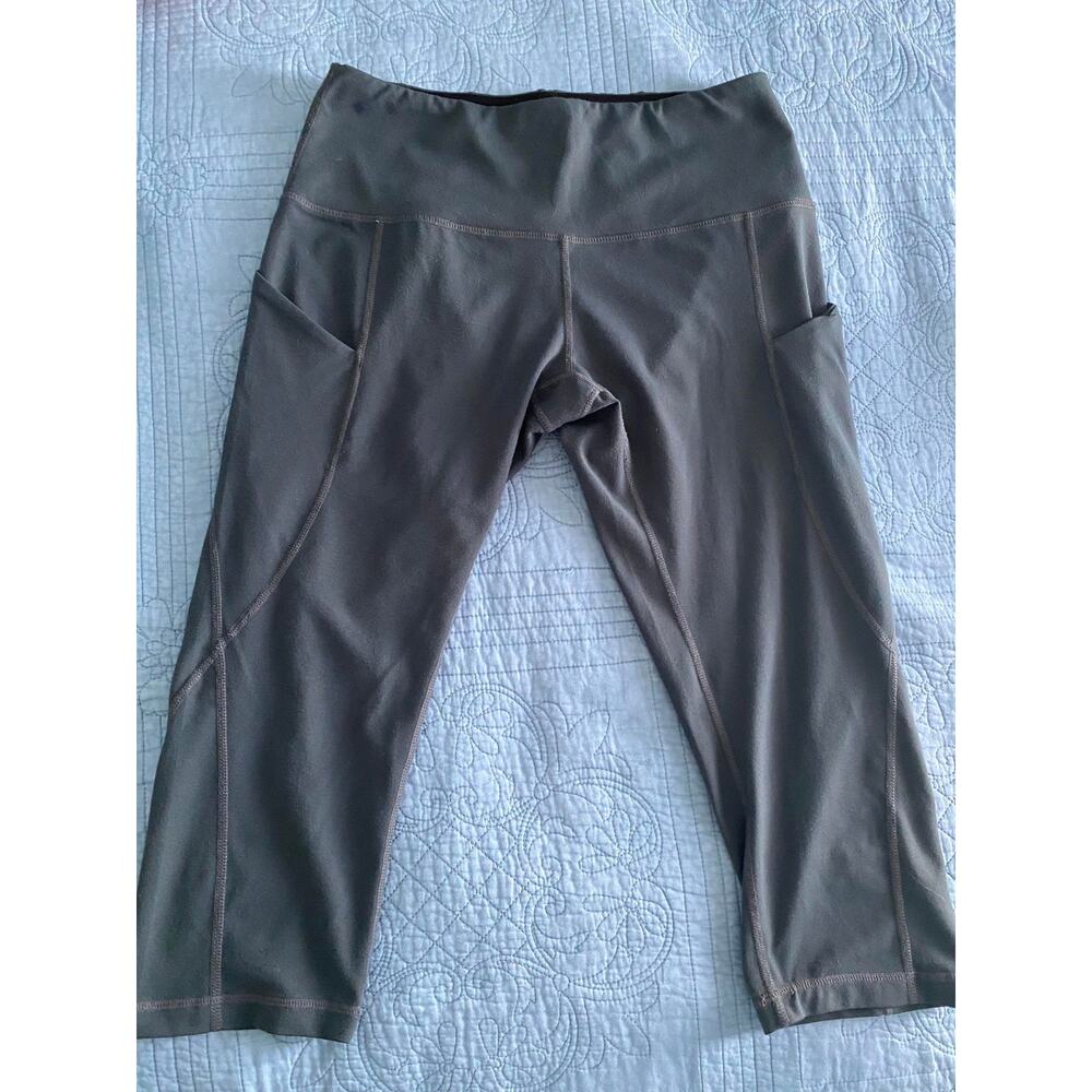 Ododos Women's Leggings W/Pockets Large